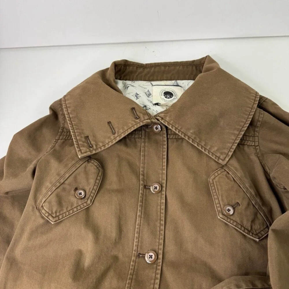 Anthropologie Daughters of the Liberation Khaki Barn Chore Utility Coat - Picture 5 of 9